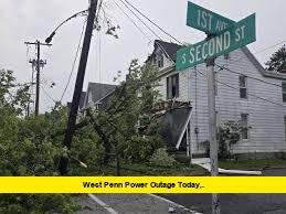 West Penn Power Outage Today,. west penn power outage today