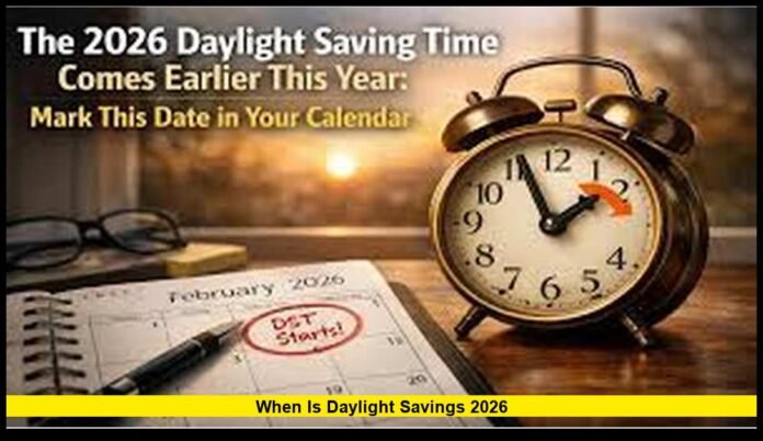 2026 Dates, Time Change Rules, and What Americans Need to Know