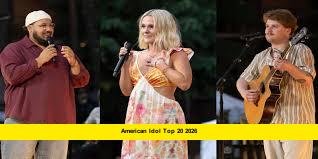 American Idol Top 20 2026