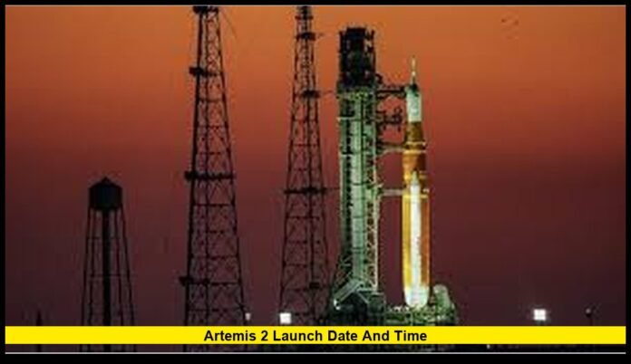artemis 2 launch date and time