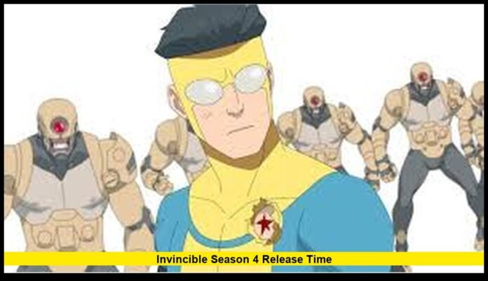 invincible season 4 release time