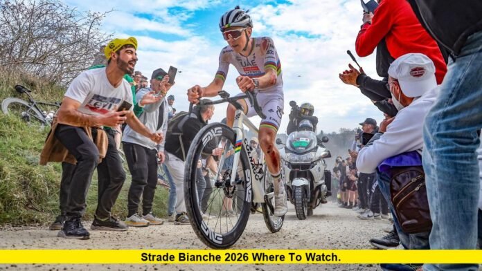 strade bianche 2026 where to watch