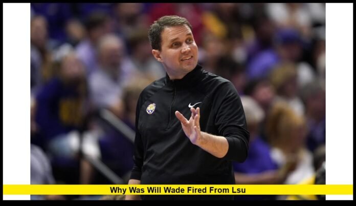 why was will wade fired from lsu