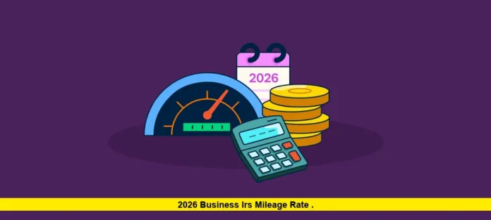 2026 Business IRS Mileage Rate