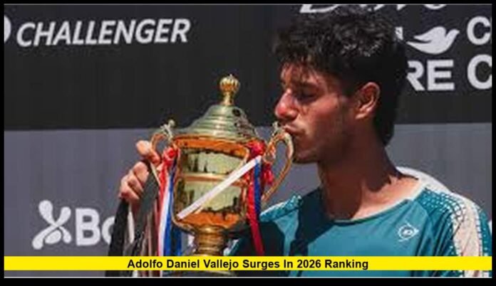 Tennis Breakthrough as Daniel Vallejo Climbs ATP Rankings