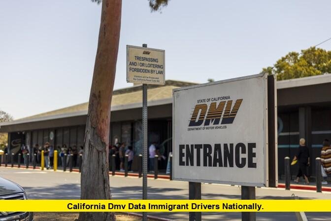 California DMV Data Immigrant Drivers Nationally