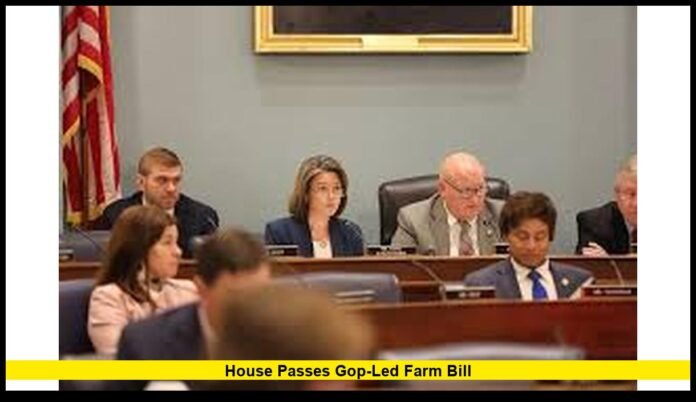 House passes GOP-led farm bill