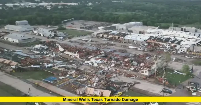 Mineral Wells Texas Tornado Damage