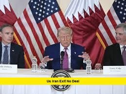 US Iran Exit No Deal