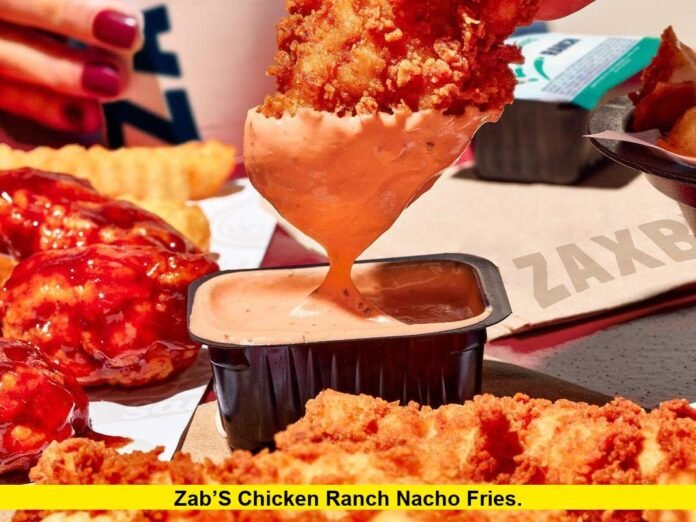 Zab’s Chicken Ranch Nacho Fries. Zab’s Chicken Ranch Nacho Fries