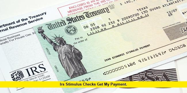 irs stimulus checks get my payment