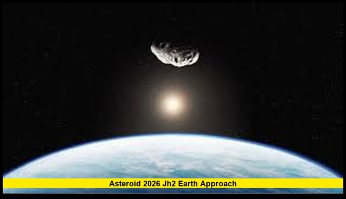 Asteroid 2026 JH2 Earth approach