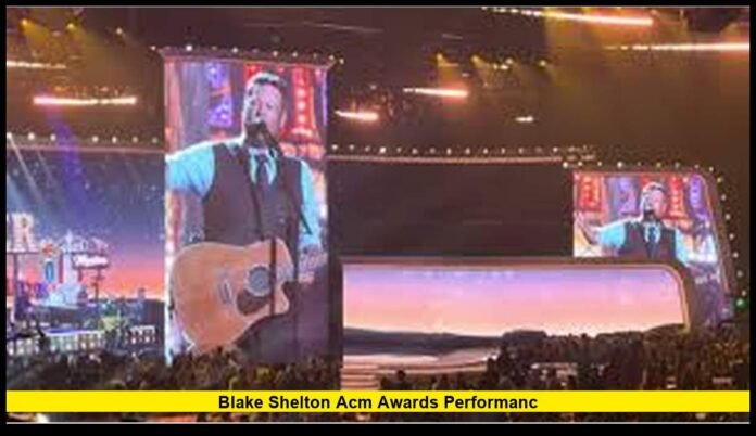 Blake Shelton ACM Awards Performanc Becomes One of the Night’s Most Emotional Country Music Moments