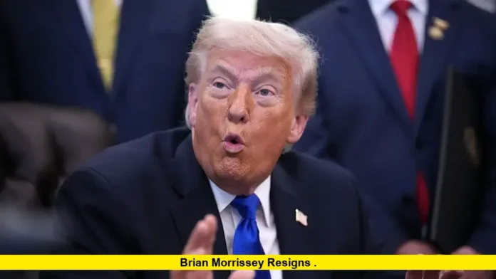 Brian Morrissey resigns Brian Morrissey resigns