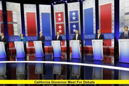 California Governor Meet for Debate