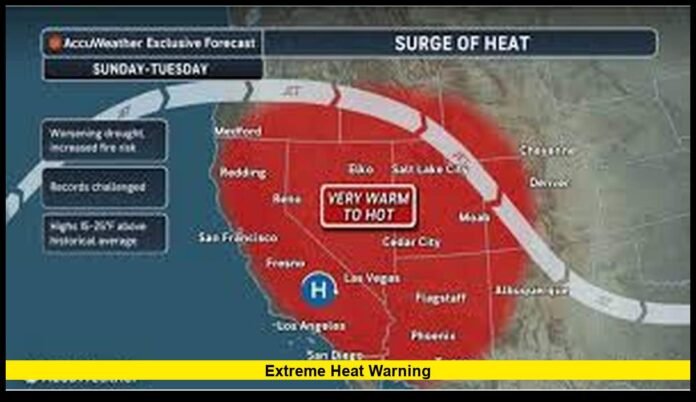 Extreme heat warning alerts