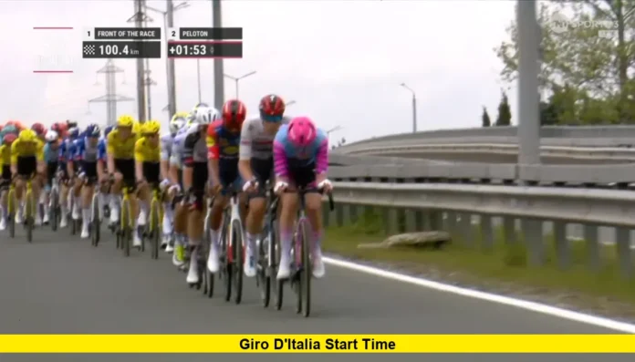 Giro d'Italia 2026 Start Time