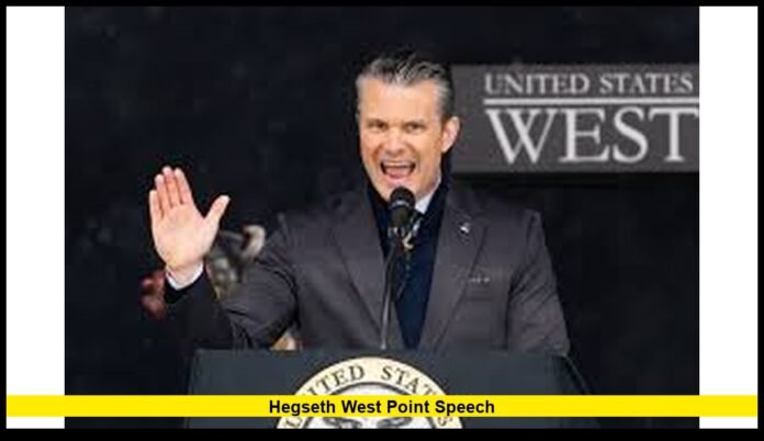 Hegseth West Point Speech Draws National Attention as Military Priorities Take Center Stage