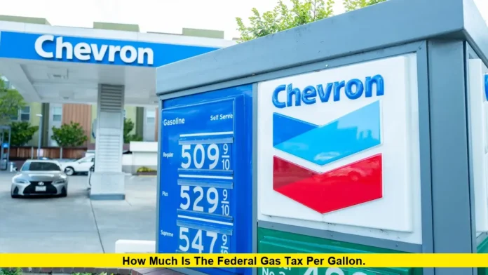 How Much Is the Federal Gas Tax Per Gallon