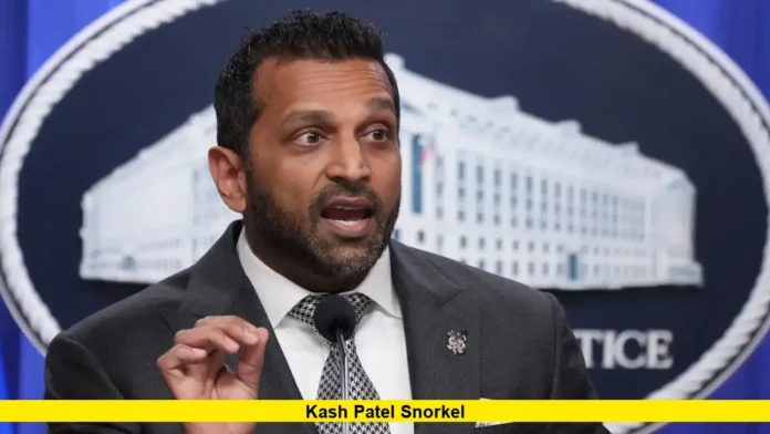 Kash Patel Snorkel