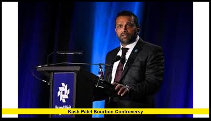 kash patel bourbon