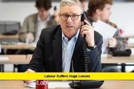 Labour Suffers Huge Losses