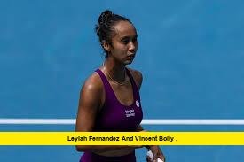 Leylah Fernandez and Vincent Boily