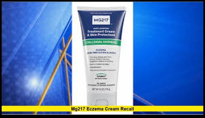 MG217 eczema cream recall
