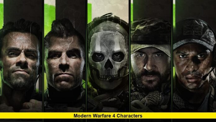 Modern Warfare 4 Characters