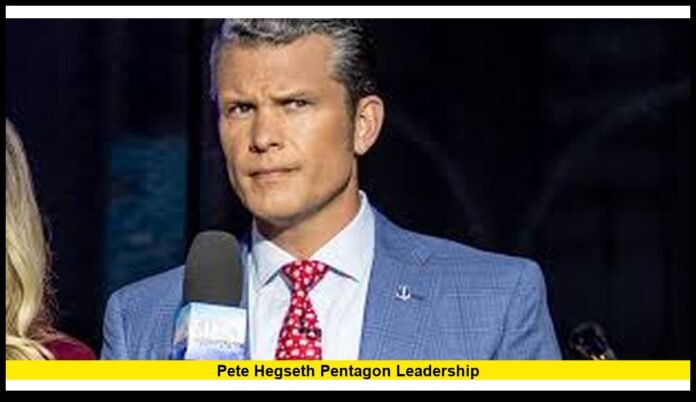 Pete Hegseth Pentagon leadership