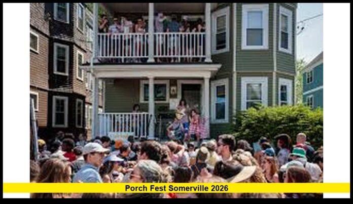 Porch fest somerville 2026