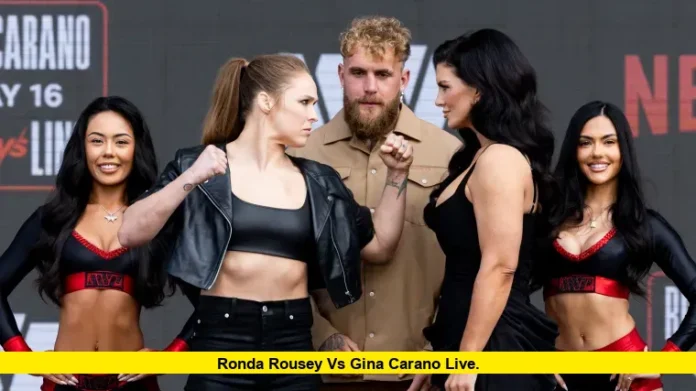 Ronda Rousey vs Gina Carano Live