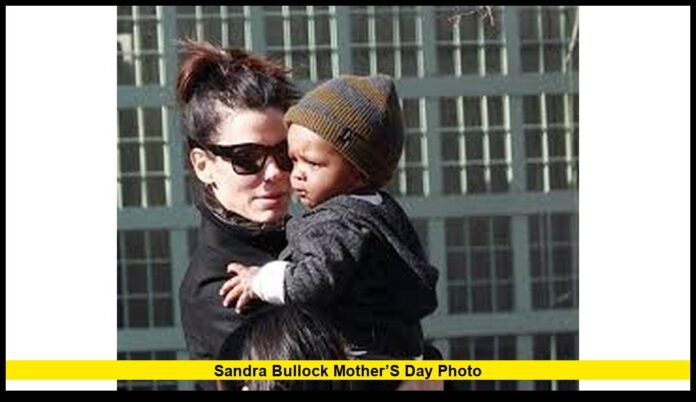 Sandra Bullock Mother’s Day photo