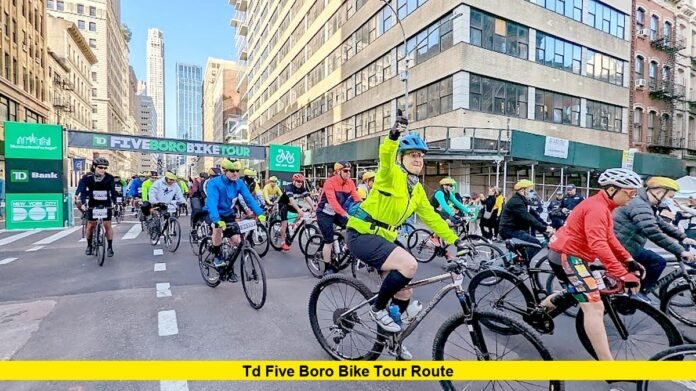 TD Five Boro Bike Tour Route