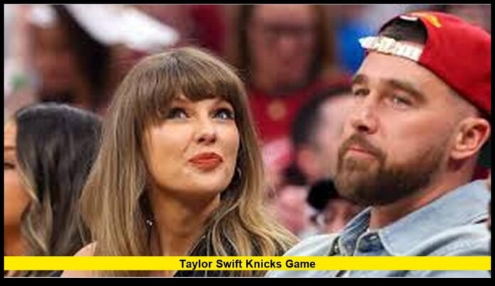 Moment Takes Over NBA Playoffs as Travis Kelce Joins Her Courtside