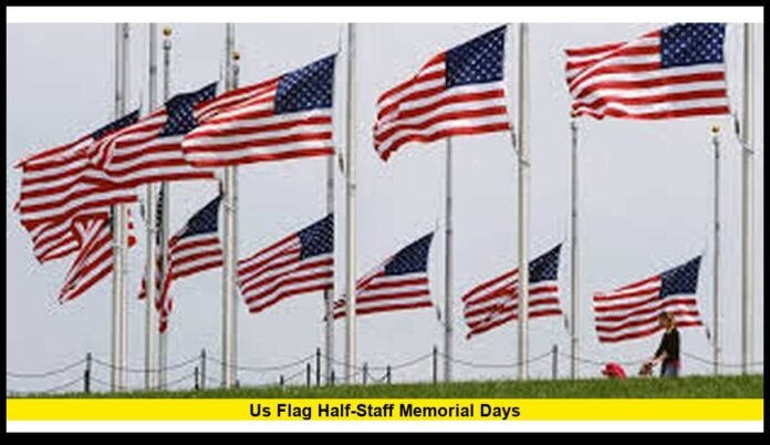 US Flag Half-Staff Memorial Days Tradition Carries Deep Meaning Across America