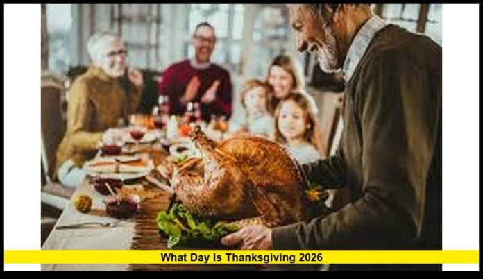 What day is thanksgiving 2026