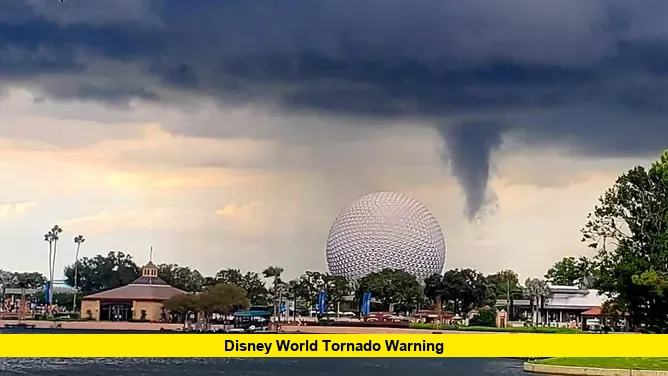 disney world tornado warning