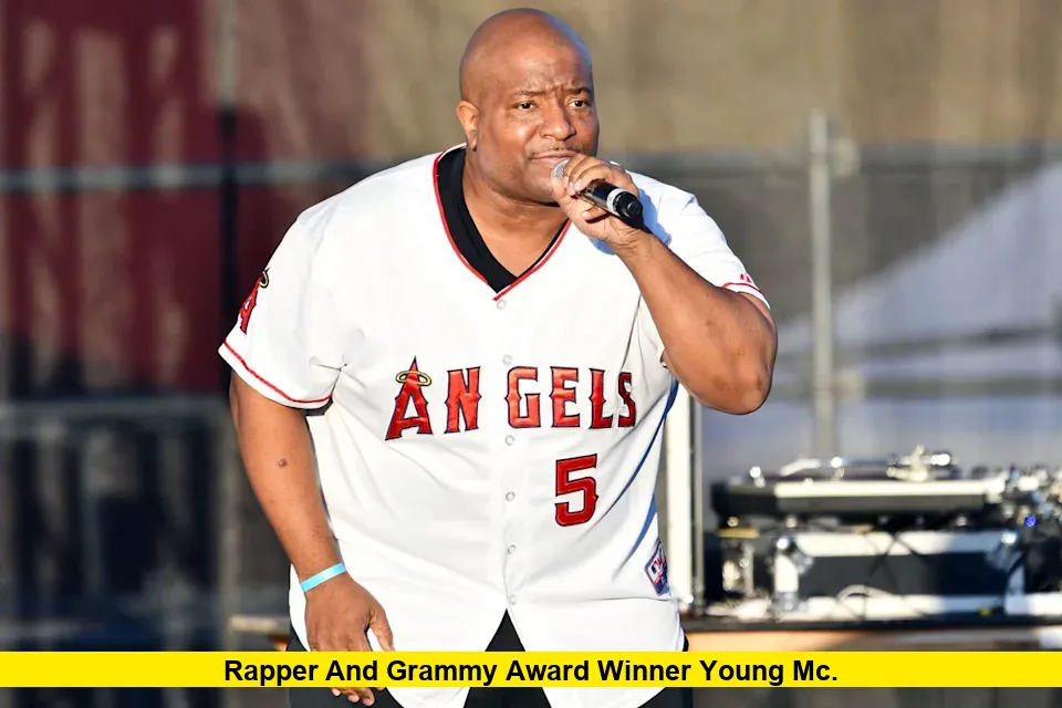 rapper and Grammy Award winner Young MC.