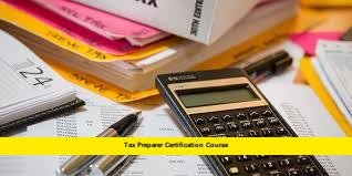 tax preparer certification course