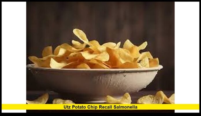 utz potato chip recall salmonella