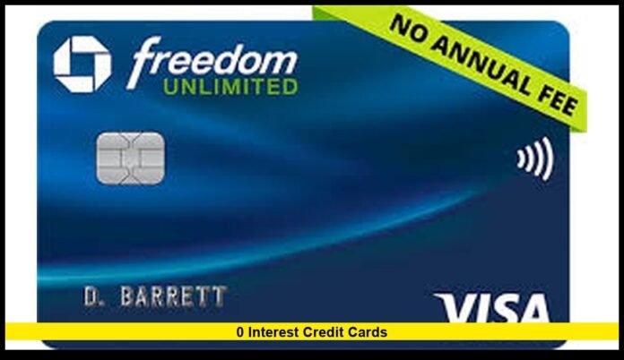0 interest credit cards 0 interest credit cards