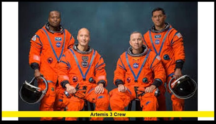 Artemis 3 crew Artemis 3 crew