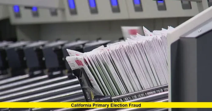California Primary Election Fraud California Primary Election Fraud