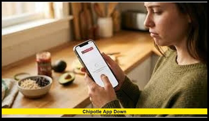 Chipotle app down Chipotle app down