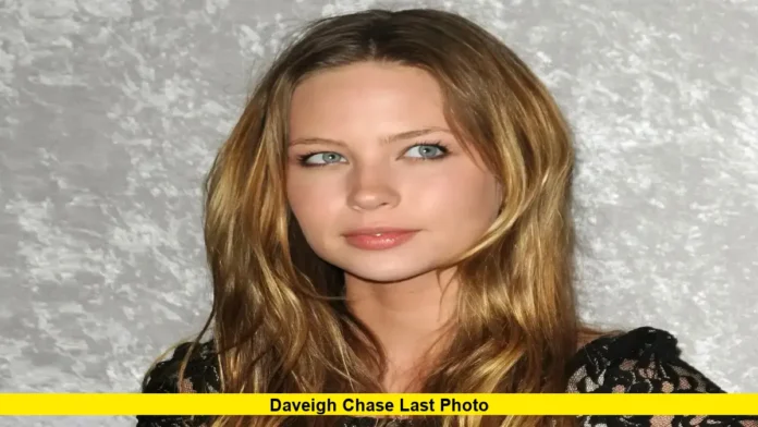 Daveigh Chase Last Photo
