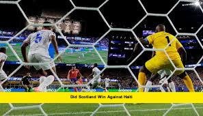 Did Scotland Win Against Haiti Did Scotland Win Against Haiti