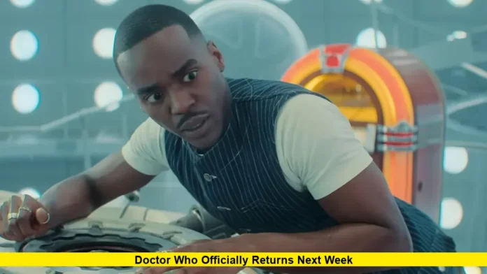 Doctor Who Officially Returns Next Week