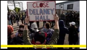 ICE detention centers .