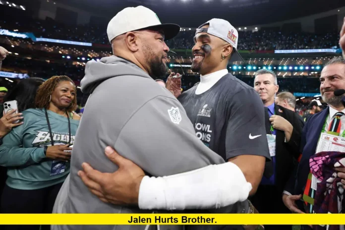 Jalen Hurts Brother. Jalen Hurts Brother